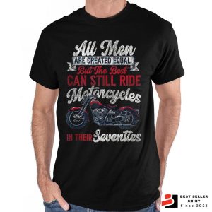 Classic Motorcycle Biker Grandpa 70s Motorcycles Shirt 3